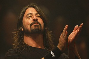 Anyone carrying a light saber won't be allowed into the Foo Fighters show in Auckland next week. Photo / Richard Robinson