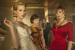 Somehow the stylish fashion of the women in TV show Mad Men doesn't appeal to the younger set. Photo / Supplied