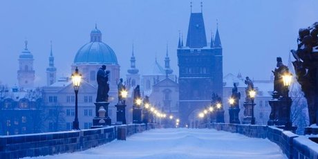 Prague's beauty is only intensified when December rolls around and the snow falls. Photo / Thinkstock