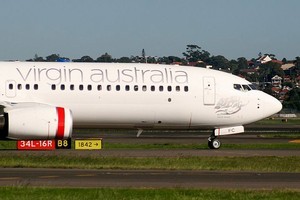 New Zealand-based Pacific Blue and long-haul offshoot V Australia are now operating under the Virgin Australia banner. Photo / Creative Commons image by Wikimedia user YSSYguy