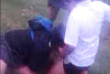 A picture from the video which shows the assault. Photo / TV3 A picture from the video which shows the assault. Photo / TV3