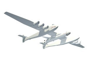 Microsoft co-founder Paul Allen's Stratolaunch venture. Photo / Supplied