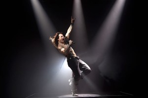 Tom Cruise as rock idol Stacee Jaxx. Photo / Warner Bros.