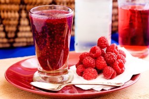 Fresh raspberry sauce. Photo / Babiche Martens