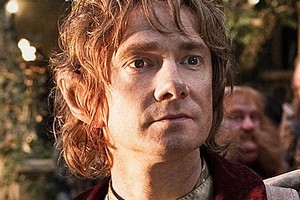 Martin Freeman as Bilbo Baggins in Peter Jackson's The Hobbit. Photo / James Fisher