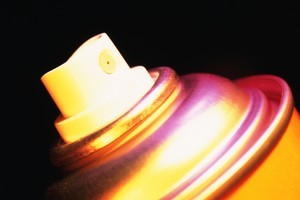 A can of fly spray exploded after it was heated by flames caused by a small candle on a hallway table. File photo / Thinkstock