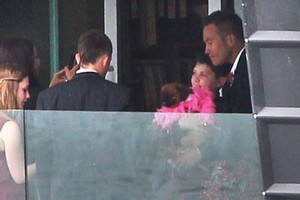 Tamati Coffey and Tim Smith celebrated a civil union. Photo / Janna Dixon