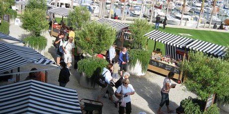 You won't go hungry with a stop at the Pine Harbour Fresh Market. Photo / Supplied