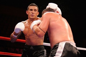 Sonny Bill Williams took control of his fight against Scott Lewis from the third round. Photo / Getty Images