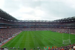 Dublin's Croke Park comes alive with the thunderous support of 82,000 fans.