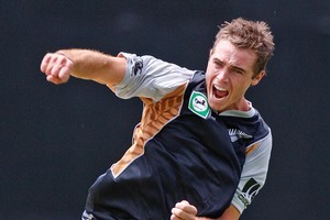 Tim Southee. Photo / Brett Phibbs