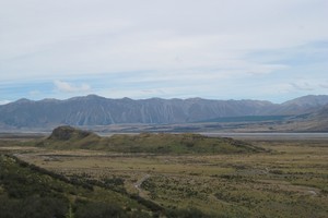 Mt Sunday, better known to hundreds of thousands of 'Lord of the Rings' fans as Edoras. Photo / Jill Worrall
