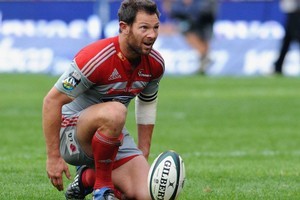 Leon MacDonald in action for the Crusaders in 2009. Photo / Getty Images