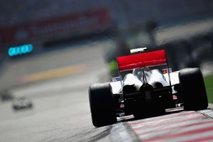 Lewis Hamilton during practice for last year's race at the impressive Shanghai motorsport complex. Photo / Getty Images