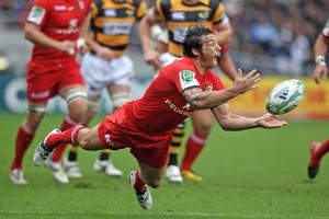 Byron Kelleher still serves Toulouse but has been recruiting for Bayonne. Photo / Getty Images