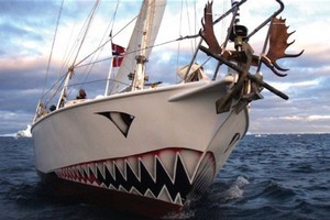 The Norwegian registered yacht Berserk has gone missing in the Ross Sea. Photo / Supplied