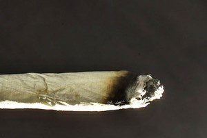 Cannabis smoking. Photo / NZ Herald