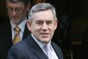 Gordon Brown. Photo / NZPA