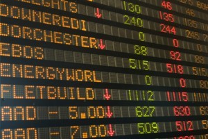 The volume of share trading on the NZX surged 48 percent last month.
File photo