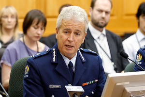 Commissioner Peter Marshall says he is not under Government pressure to cut costs, but the police union says that's nonsense. Photo / Mark Mitchell