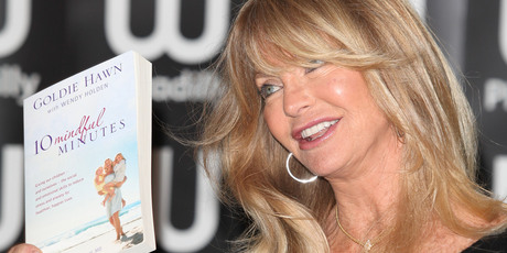 For movie star Goldie Hawn inner peace has become her international mission. Photo / Getty Images For movie star Goldie Hawn inner peace has become her international mission. Photo / Getty Images