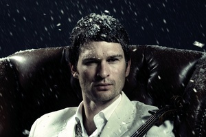 New Zealand musician Andrew Keoghan with his debut 'Arctic Tales Divide' is up for the Taite Prize award. Photo / Supplied