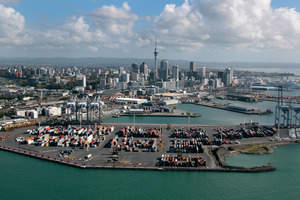 Ports of Auckland. Photo / Brett Phibbs