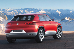 Volkswagen's Cross Coupe - the German giant's take on the future of the SUV. Photo / Supplied
