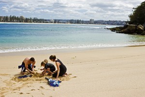 Shelly Beach plus sunshine equals summer at its sweetest. Photo / Tourism NSW
