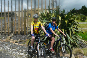 The start of the Maraeroa Cycleway outside Pa Harakeke. Photo / Supplied