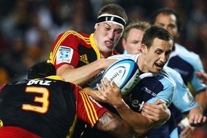 The Blues commited 15 handling errors in their 29-14 loss to the Chiefs. Photo / Getty Images