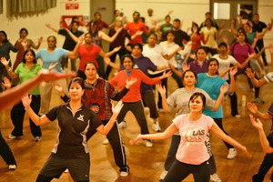Bollyworx moves are 'about 80 per cent standard exercise moves and 20 per cent Bollywood choreography'. Photo / Supplied