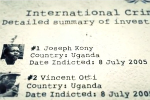 The video calls upon people to 'make Joseph Kony famous' - and for his eventual arrest. Photo / YouTube