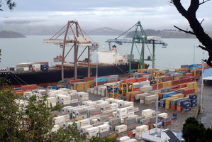 Lyttelton container wharf. File photo / NZPA