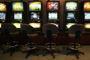 Pokie machines. Photo / APN
