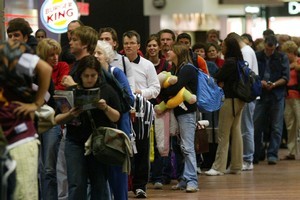 Waiting for an age in the check-in line due to mismanagement is a test of patience. Photo / Glenn Jeffrey