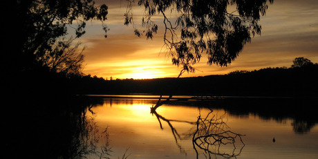 The spellbinding Murray River at sunset. Photo / Thinkstock