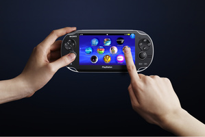 Sony's new PlayStation Vita handheld gaming device. Photo / Supplied