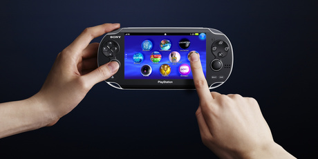 Sony's new PlayStation Vita handheld gaming device. Photo / Supplied