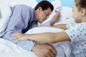 When you become a parent you can forget sleeping in.
Photo / Thinkstock