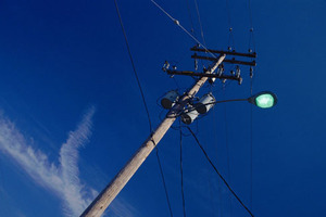 The Wanganui woman reversed into a power pole, then drove into the side of a house. She was sentenced to 140 hours' community work. Photo / Thinkstock