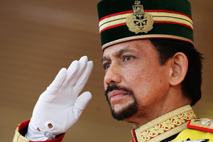 Brunei's Sultan Hassanal Bolkiah. Photo / AP
