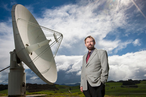 Professor Sergei Gulyaev, director of AUT's Centre for Radiophysics and Space Research, led New Zealand's bid for the Square Kilometre Array. Photo / supplied