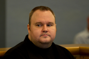 Kim Dotcom. Photo / Brett Phibbs