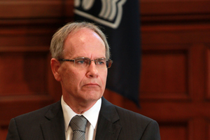 Auckland Mayor Len Brown. Photo / Doug Sherring