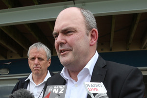 Steven Joyce says better organised Government agencies will be better for business. Photo / APN