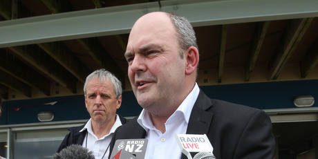 Steven Joyce says better organised Government agencies will be better for business. Photo / APN