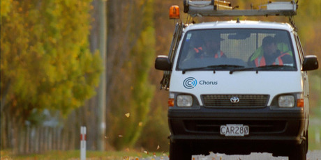Chorus shares were unchanged at $3.62 but the company has gained 15 per cent this year. Photo / Supplied.