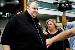 Kim Dotcom is on bail awaiting hearing of an extradition order sought by the United States. Photo / Sarah Ivey
