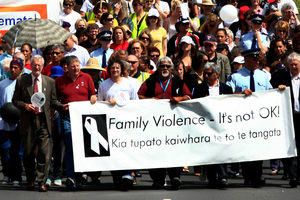 White Ribbon marches are part of the effort to stop family violence. Photo / APN